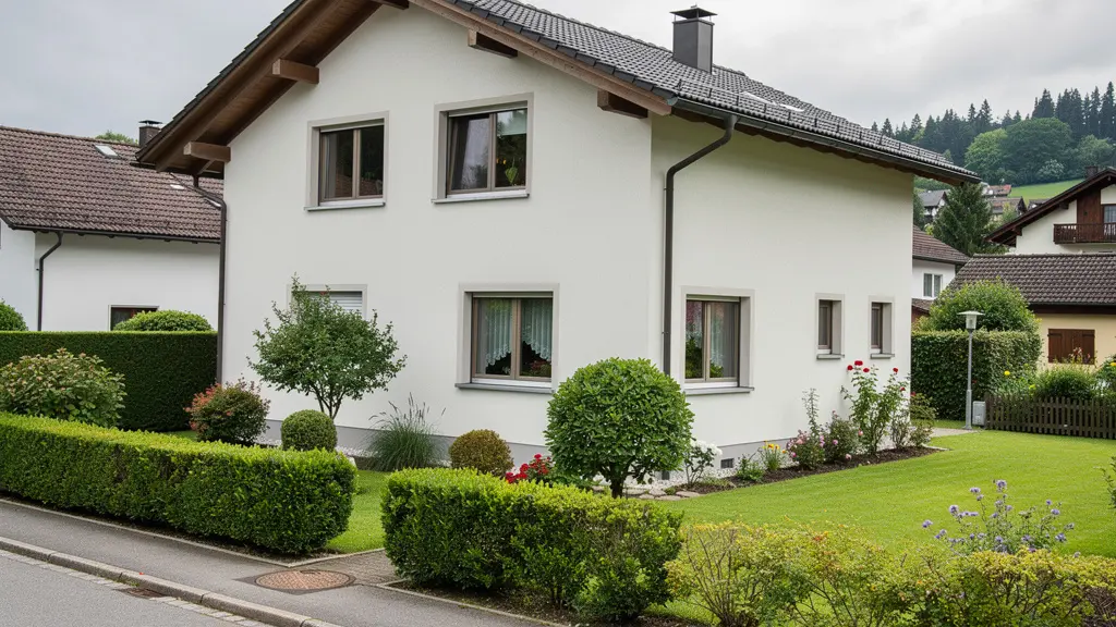 Schweizer Einfamilienhaus mit gepflegtem Garten in ruhiger Wohnlage